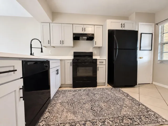 Brand new kitchen cabinets and quartz countertops