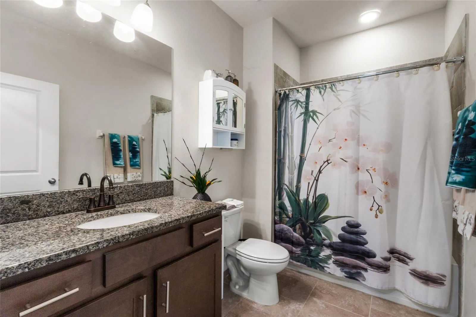 Secondary Bath, Walk in Tub and Granite Counter tops