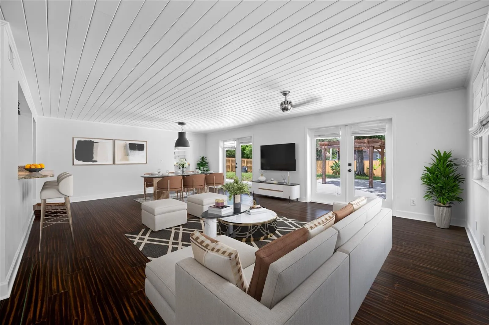 Great room-virtually staged
