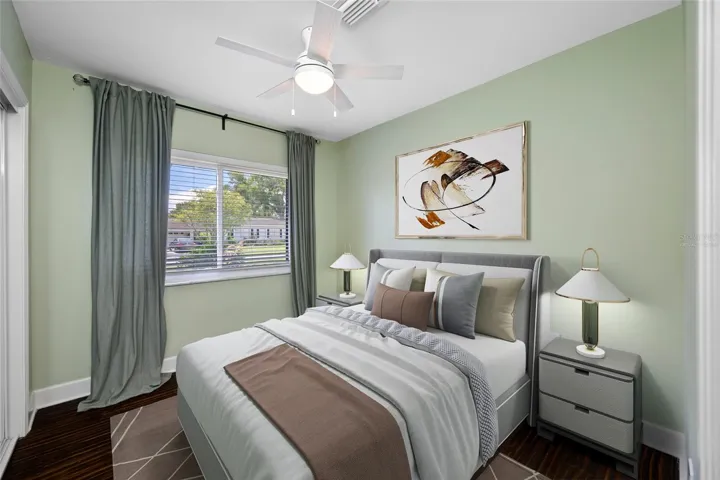 bedroom 2-virtually staged
