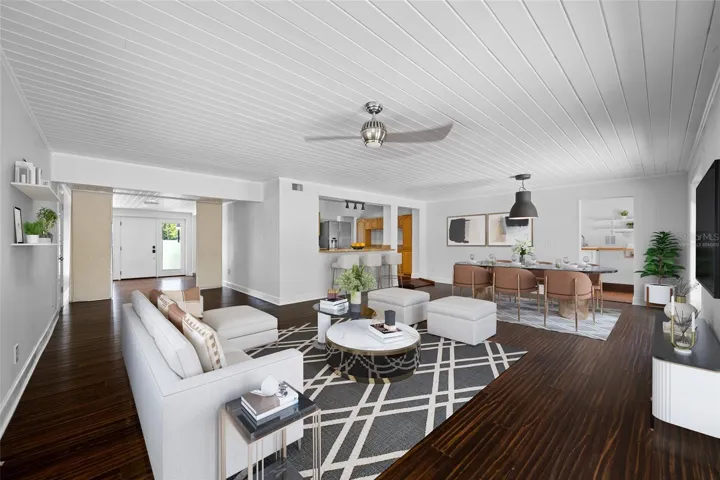 Great room-virtually staged