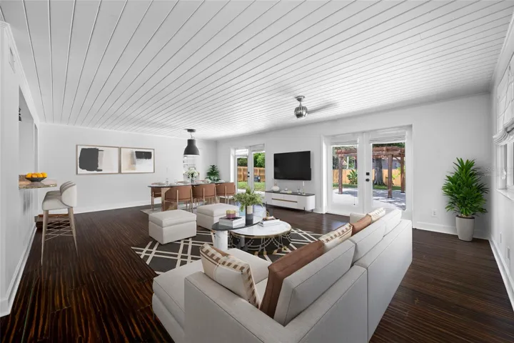 Great room-virtually staged