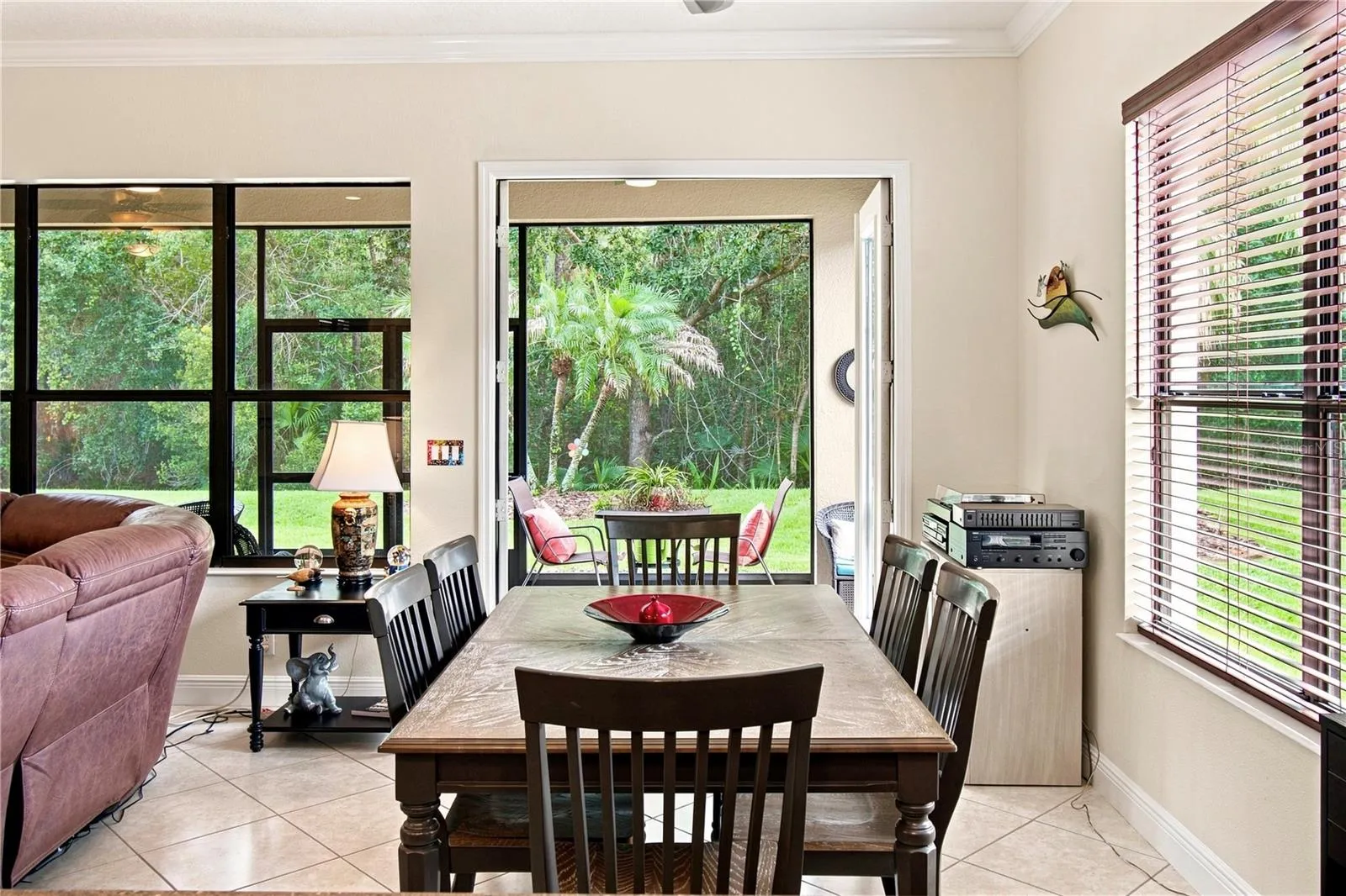 FRENCH DOORS LEADING TO LANAI