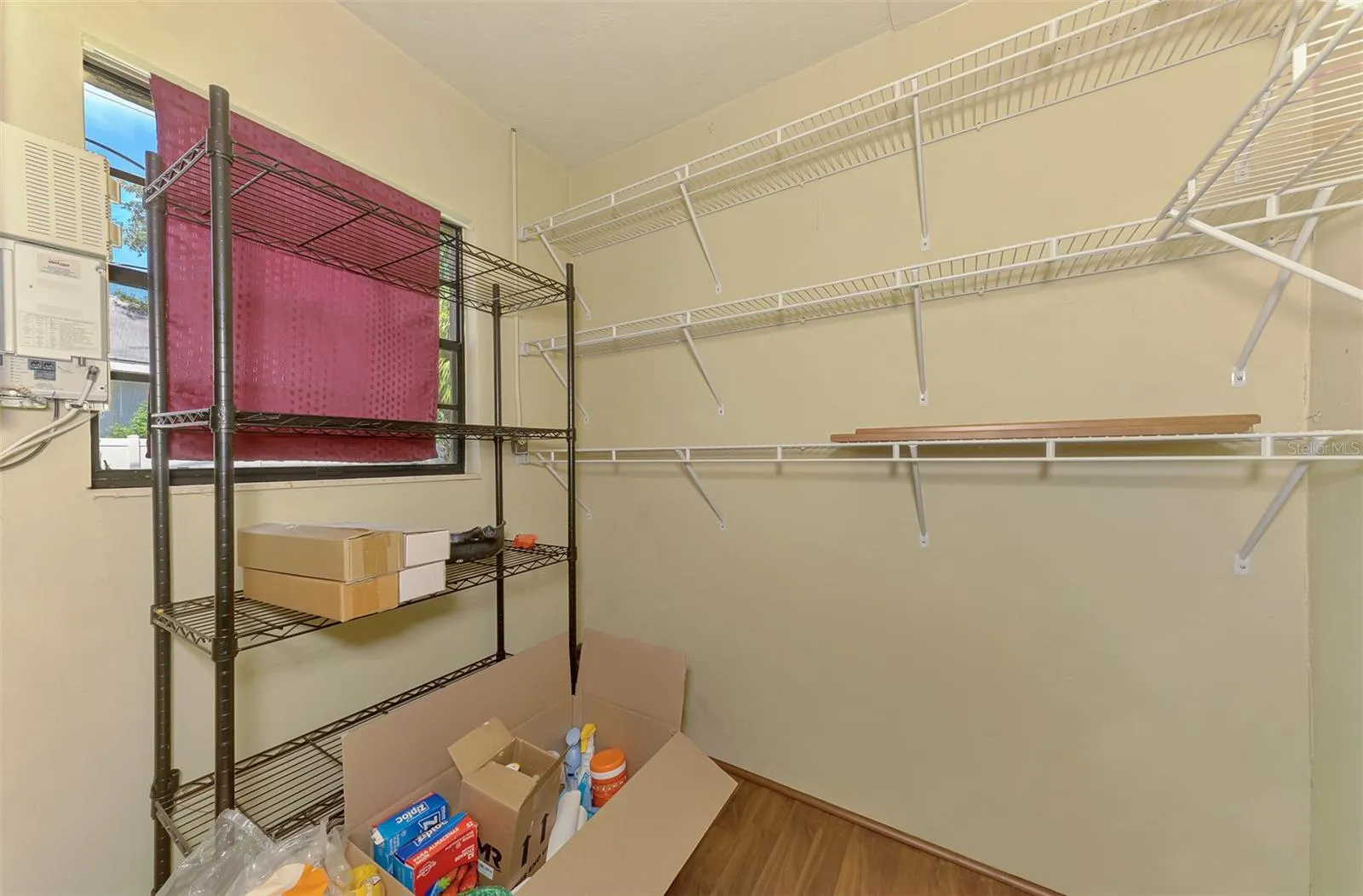 Pantry area off kitchen