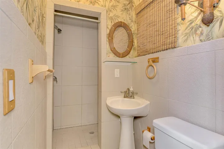 2nd bathroom with shower