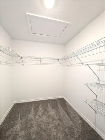 Primary suite closet