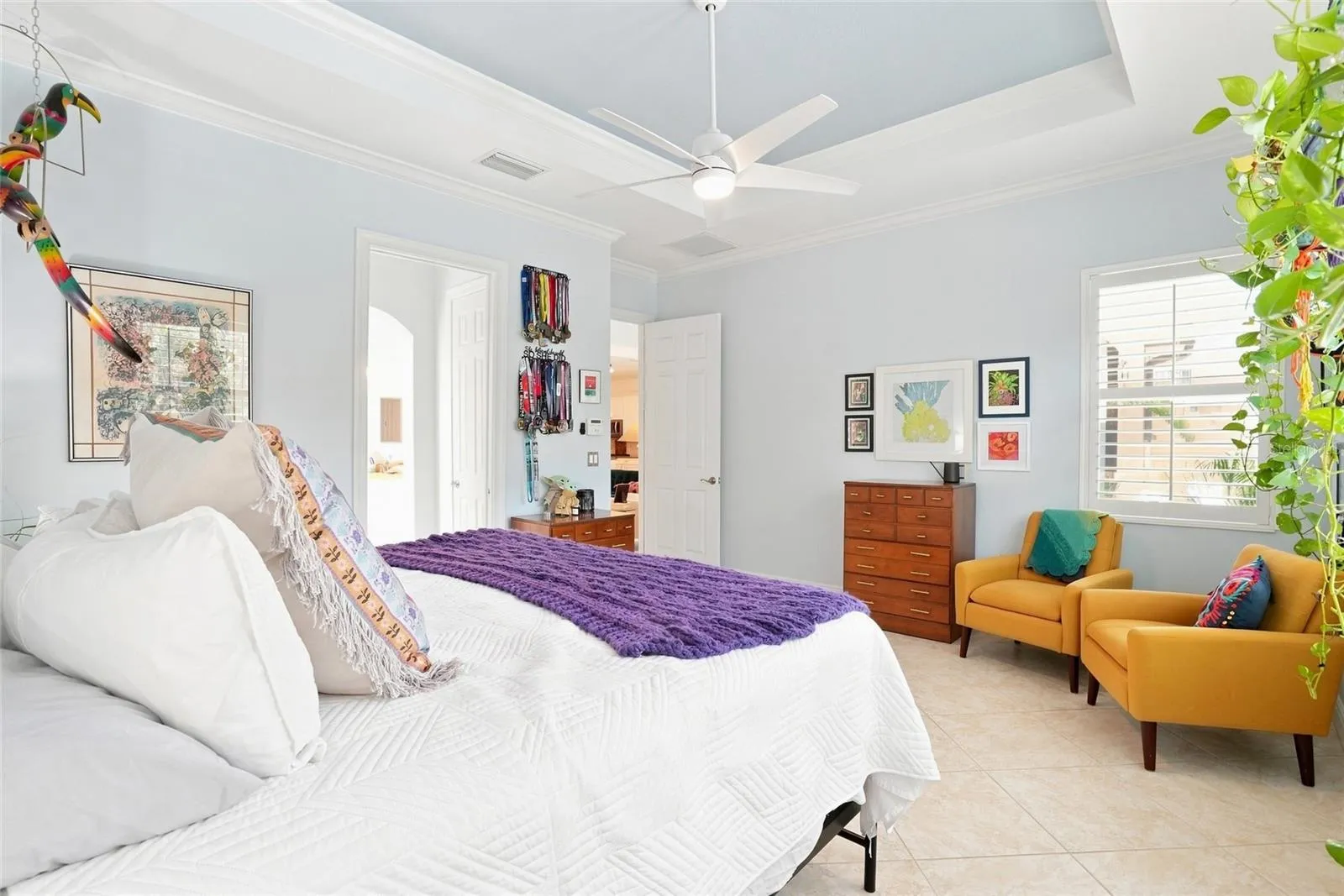 primary bedroom suite