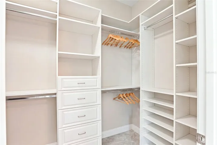 closet built out in guest room 2