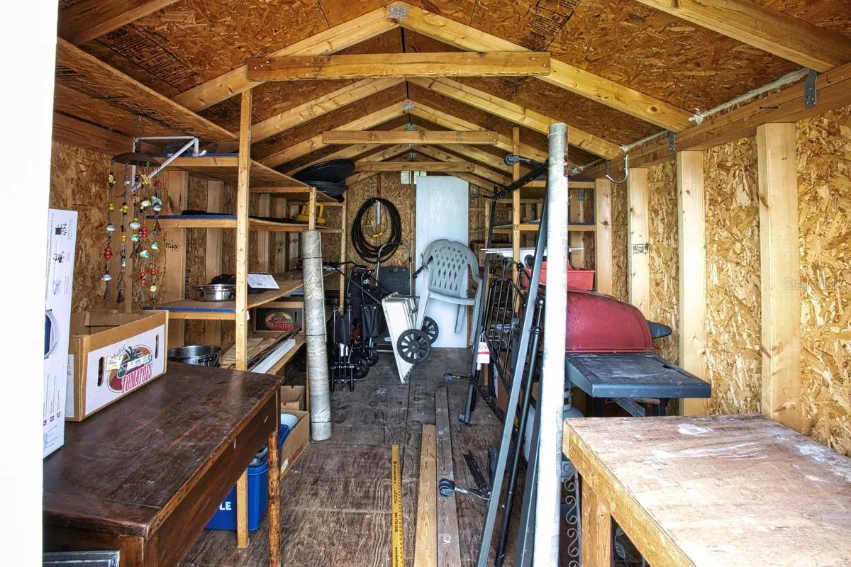 Plenty of room in 2nd shed