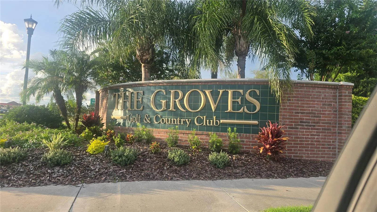 Entry to the gated community