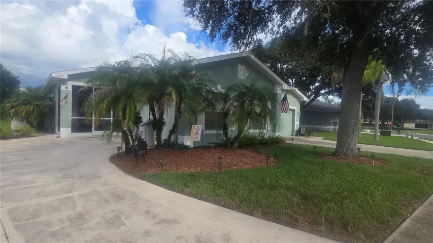 Front of the house