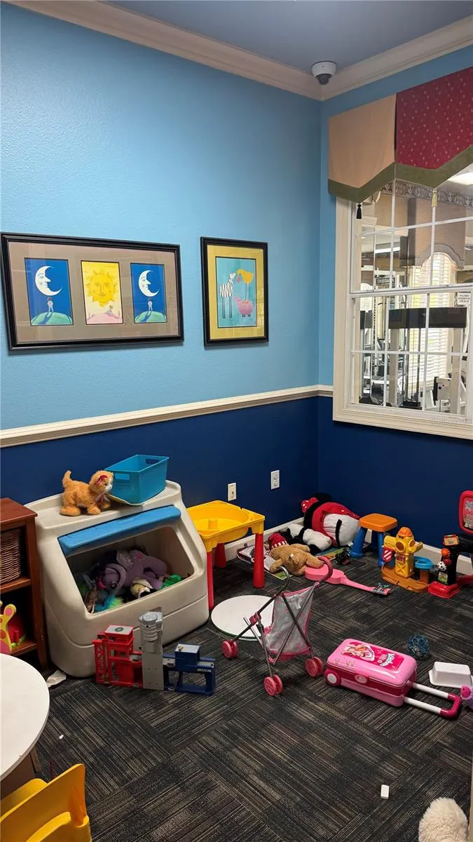 Playplace in the Fitness Area for young children