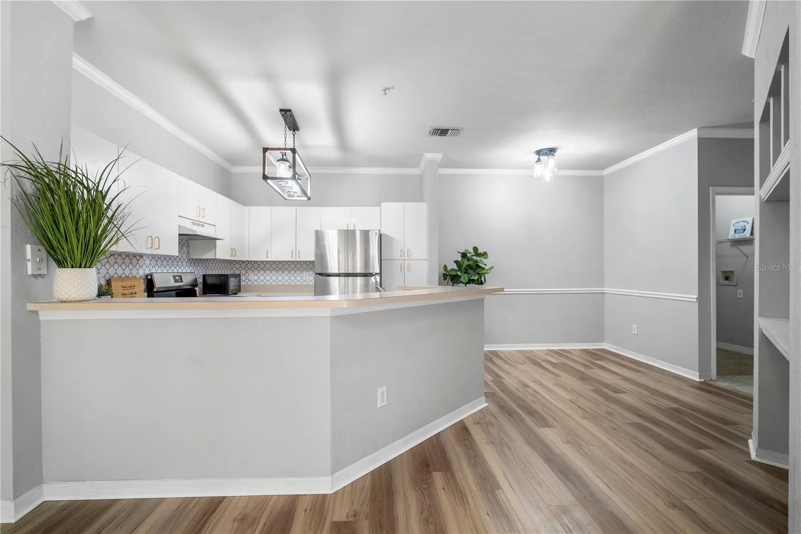 View from Living Room - Large, Open Concept