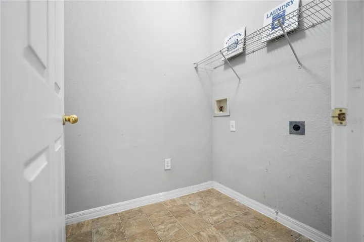 Indoor Laundry Room