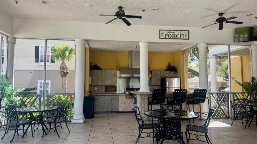 Outdoor Kitchen - can be rented for parties