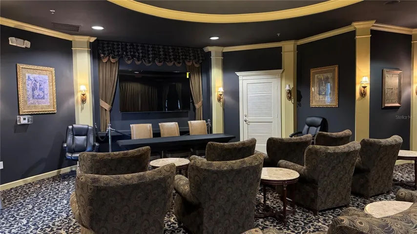 Clubhouse has Movie Room