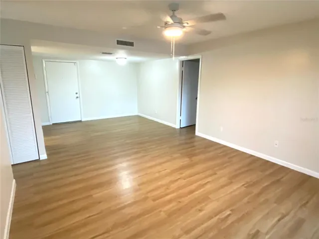 open floor plan, dining area, partial living room