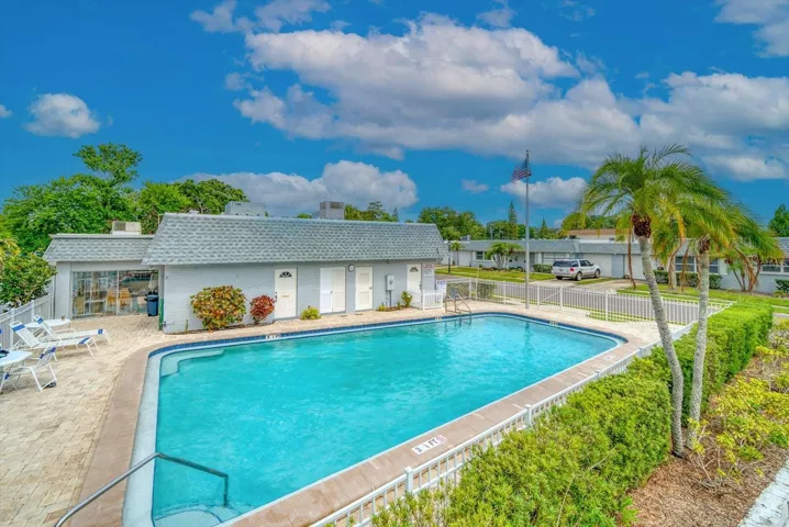 Community Pool.  Located just steps from the front door of this villa.