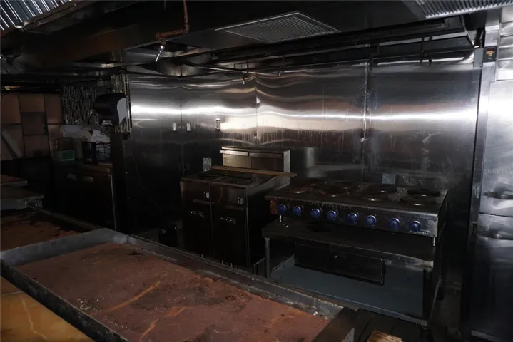 Kitchen area view