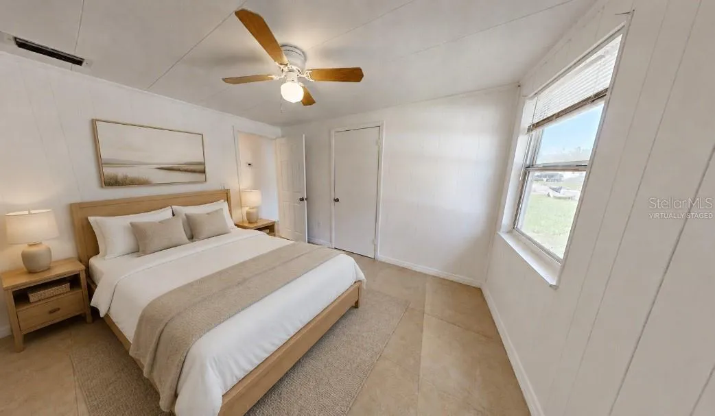 Bedroom - virtually Staged 3rd Bedroom