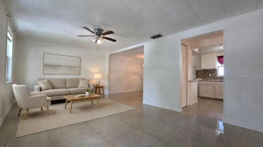 Living Room - Virtually Staged