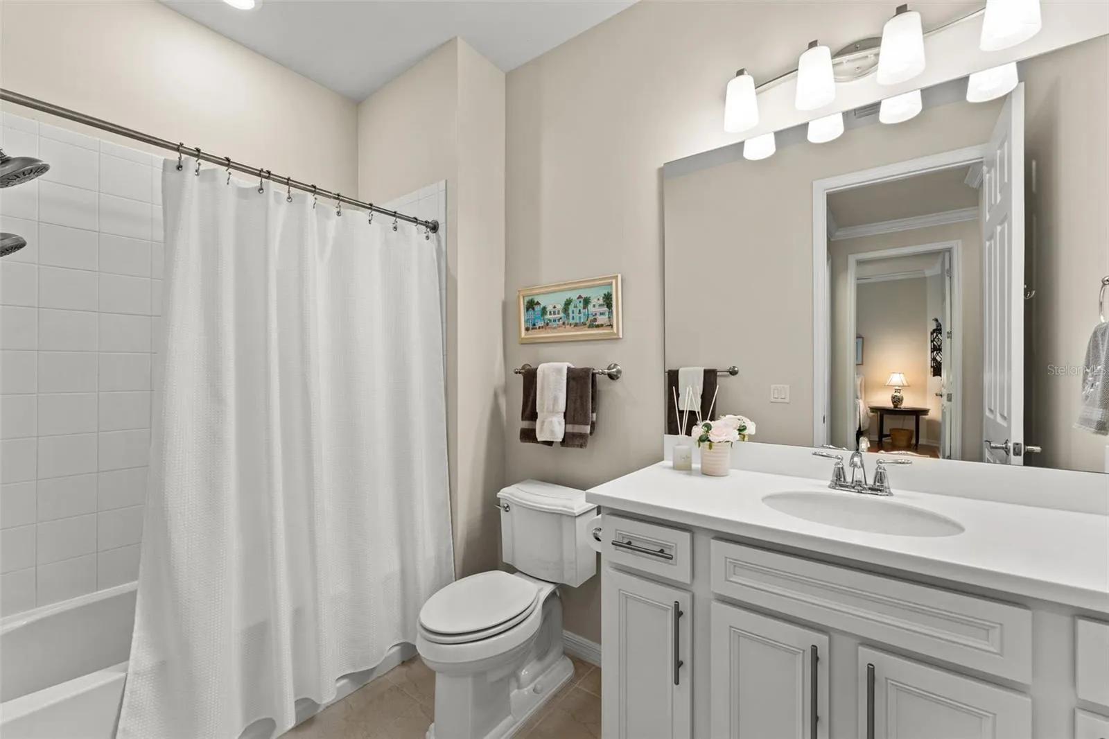 Large guest bathroom