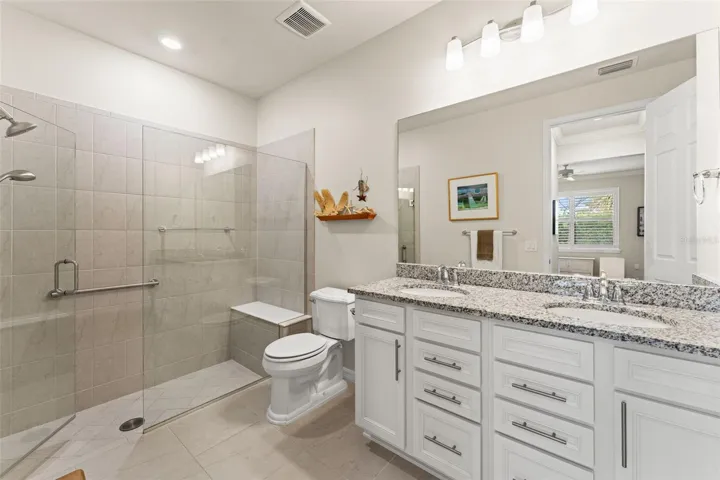 Huge primary bathroom
