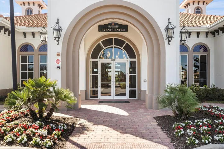 Event center entrance