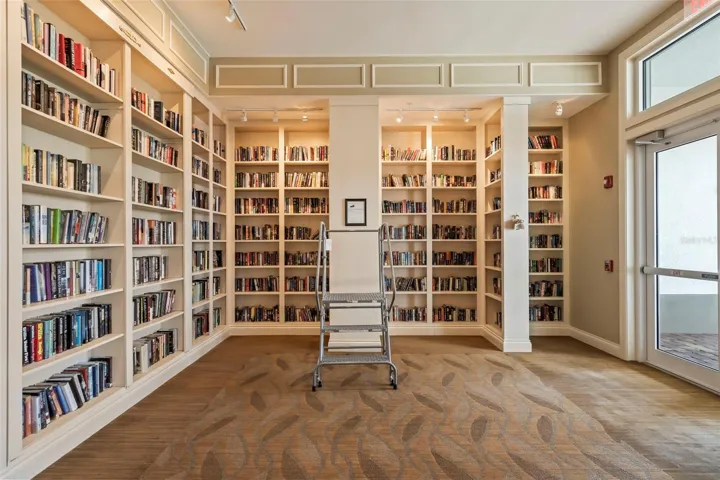Library in main resort center