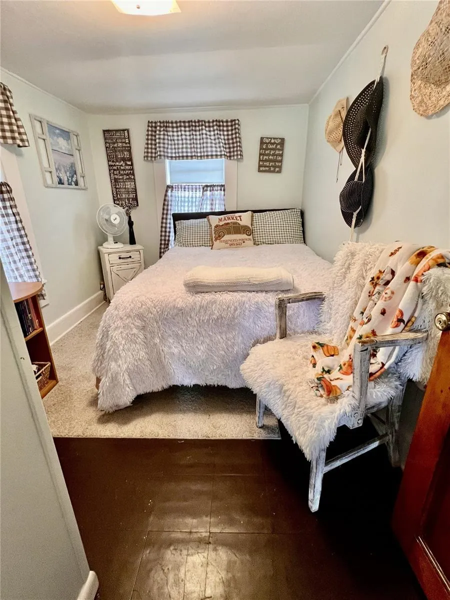 Porch Bedroom under air conditioner
