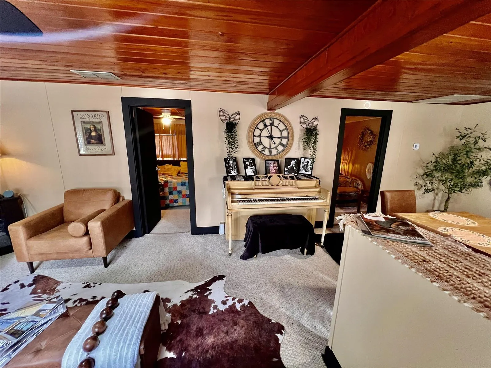 bedroom 1 and 2 doors
