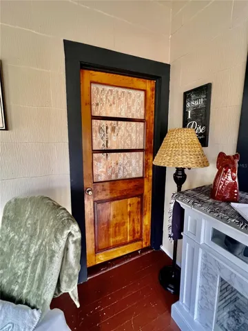 front porch bedroom door