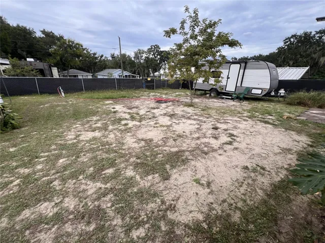 back yard RV sewer hook up
