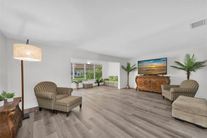 LIVING ROOM TO FLORIDA ROOM