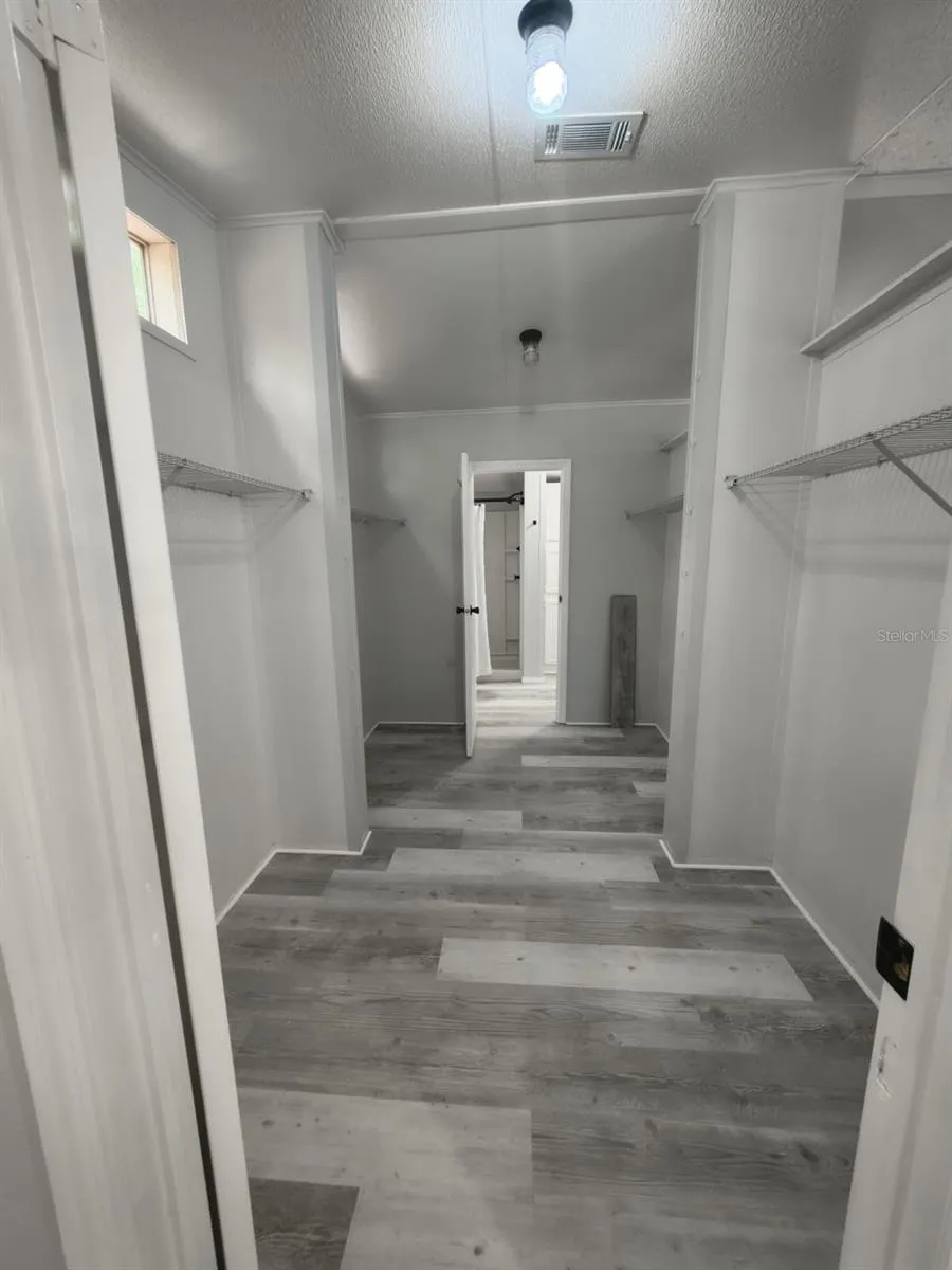 Primary walk-in closet