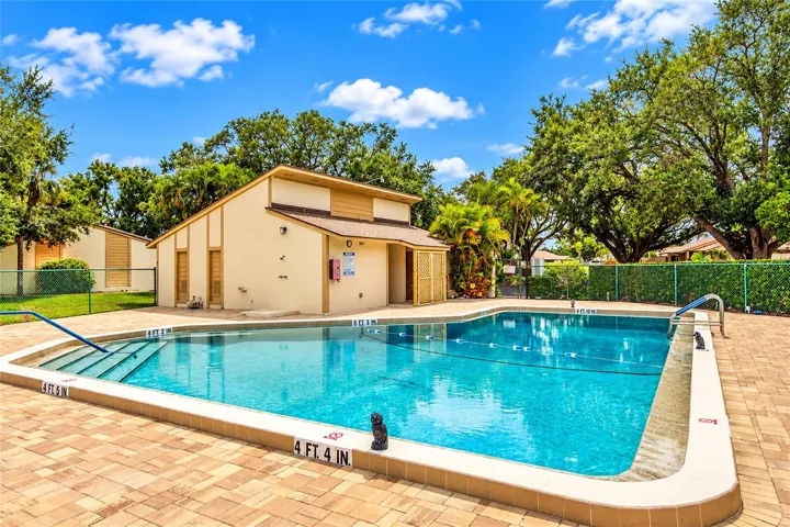 New pool deck