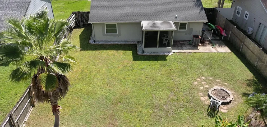 BACKYARD AERIAL PHOTO