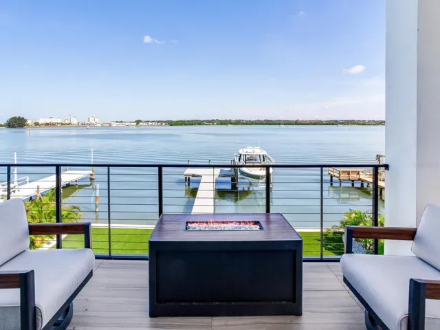 Balcony off of living room