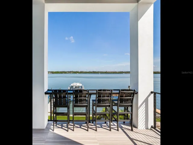 Balcony off of living room