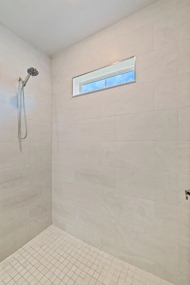 Primary Bath Shower.