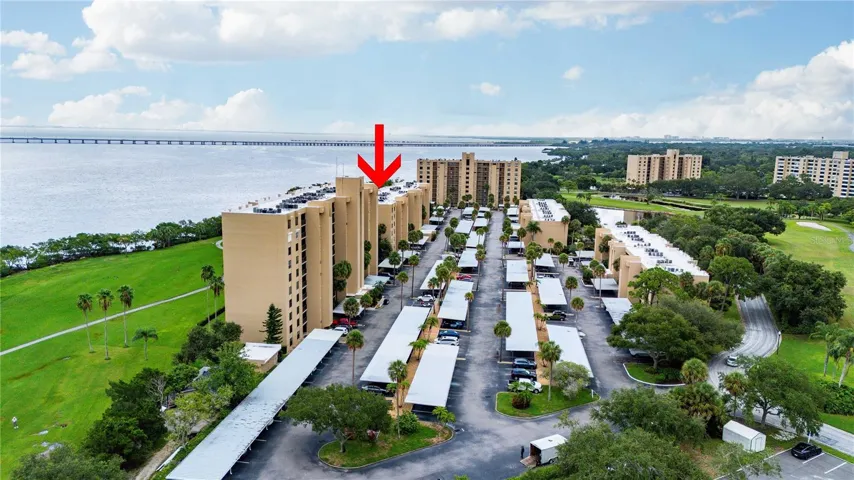 Ground floor unit facing golf course