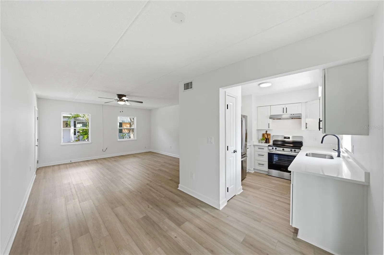 Living Room and Kitchen