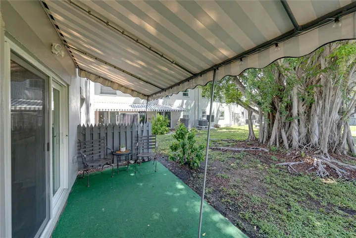 Walk Out Patio