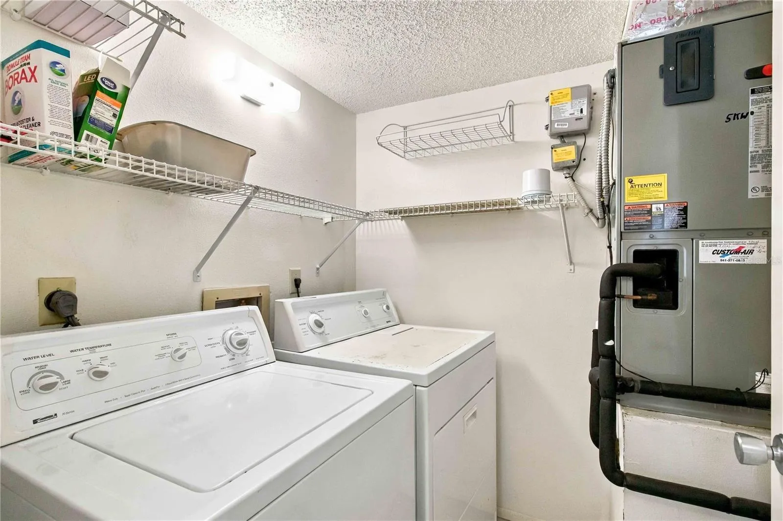 In unit washer/dryer