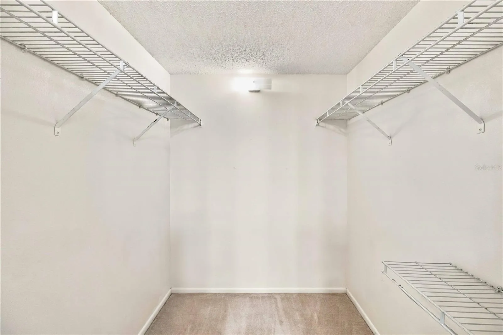 Primary walk in closet
