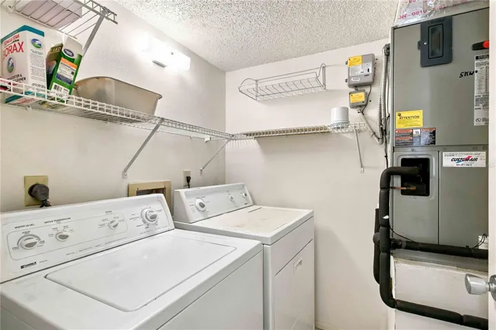 In unit washer/dryer