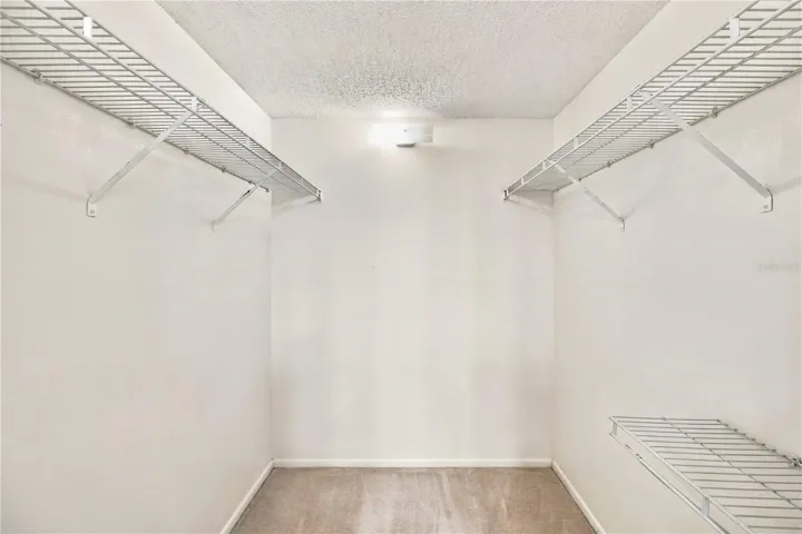 Primary walk in closet