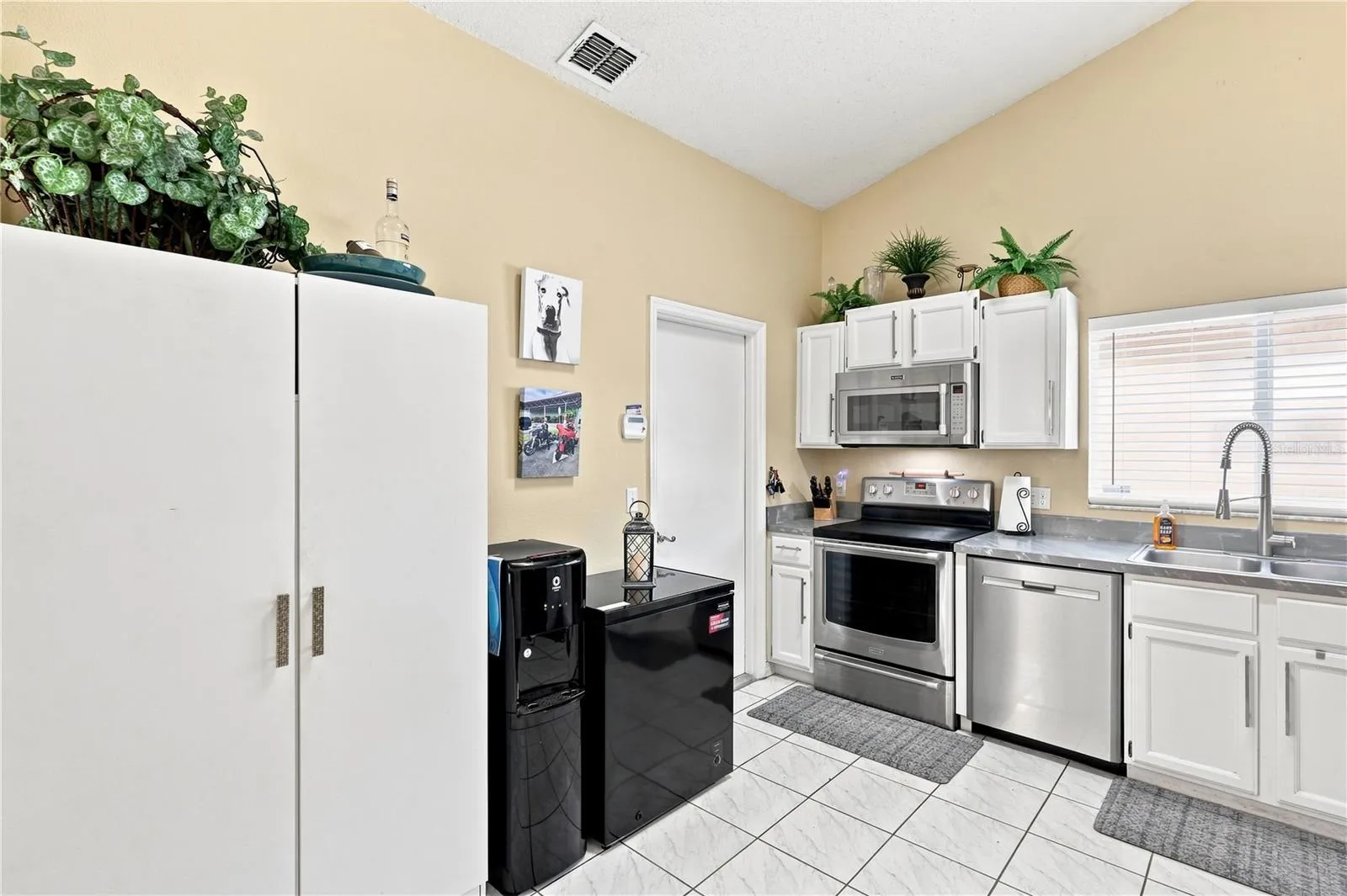 Kitchen with Stainless Steel Appliances