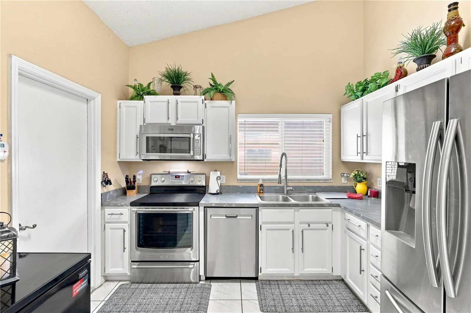 Kitchen with Stainless Steel Appliances