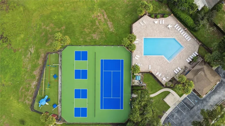 Community Pool, Pickleball and Tennis Courts